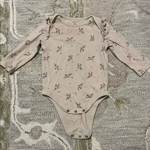 Baby GAP Tan Bodysuit